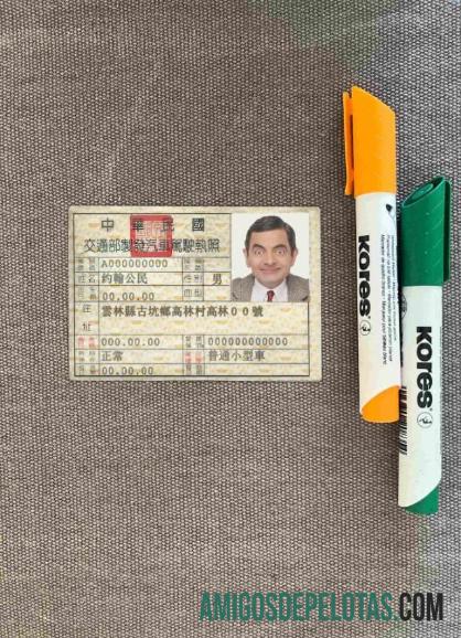 Taiwan DL fotovisual frontal amostra